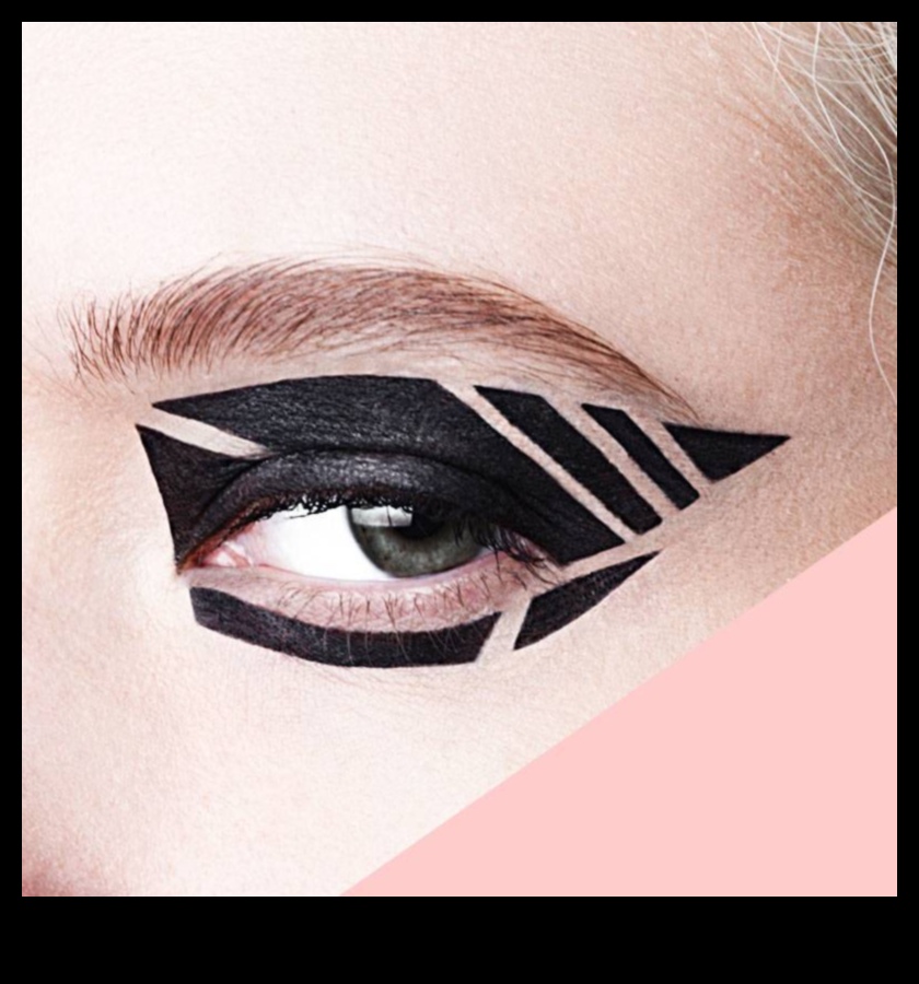 Eyeliner Trendleri: Geometrik ve Soyut Tasarımlarla Denemeler